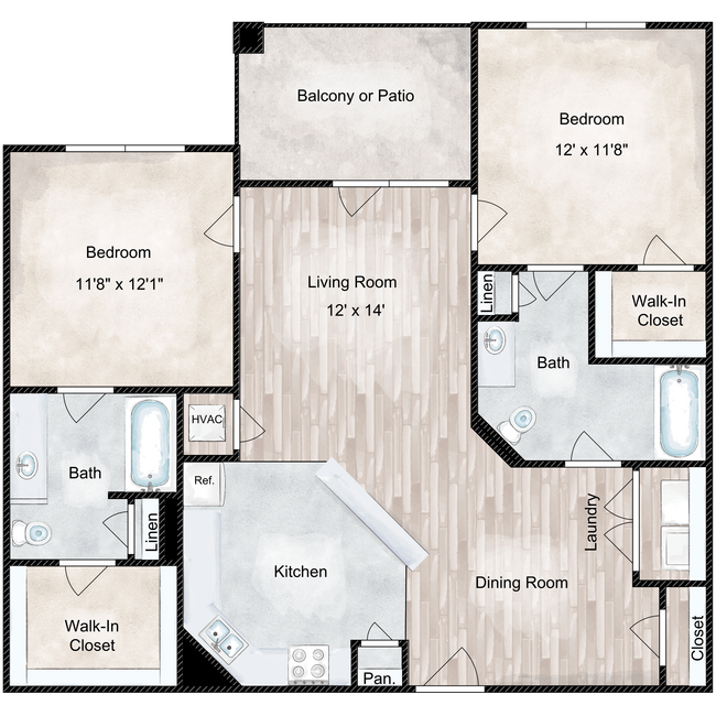 Floorplan - The Residence at Old Hickory Lake