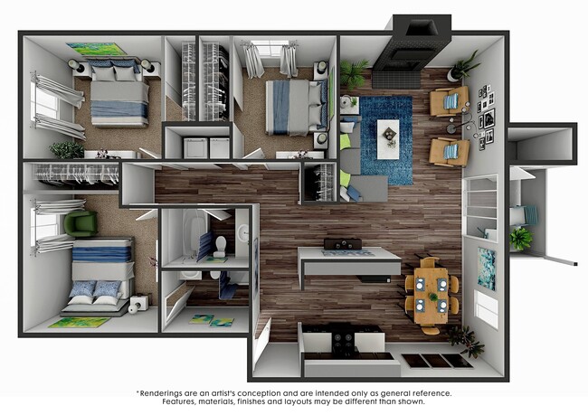 Floorplan - 2900 Lux Apartment Homes