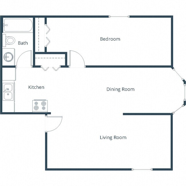 Floorplan - Faul 4-Plex