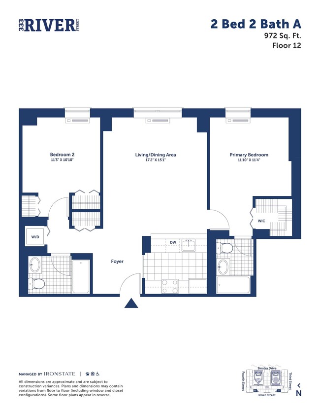 Floorplan - 333 River Street