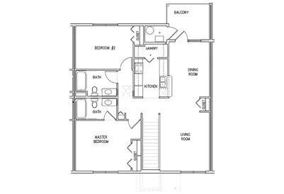 Floorplan - Douglas Oakridge Apartments