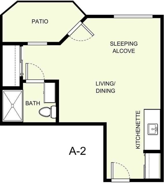 Floorplan - Asher Point Independent Living of Mobile