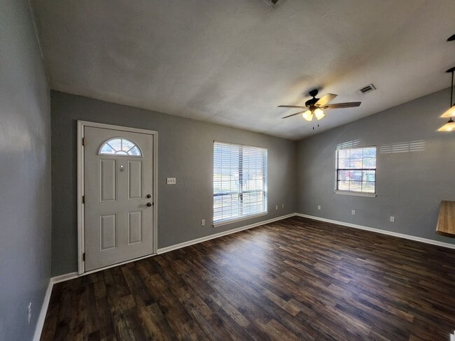 Building Photo - Remodeled 2 bedroom duplex with all wood floors for rent May 6, 2026 for $1350 per month