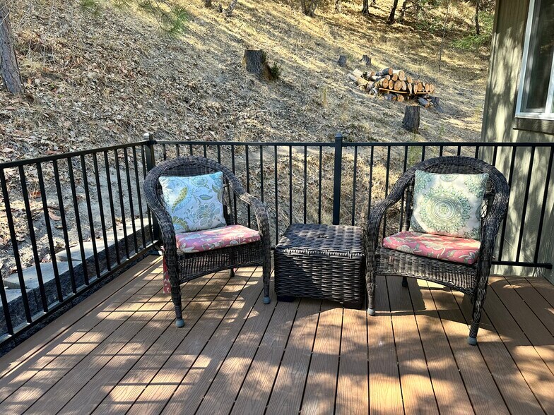 Deck area - 1615 Virginia Ln