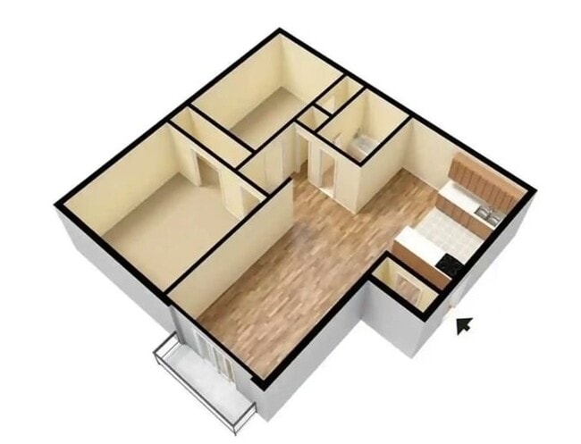 Floorplan - Wind Crest Apartments