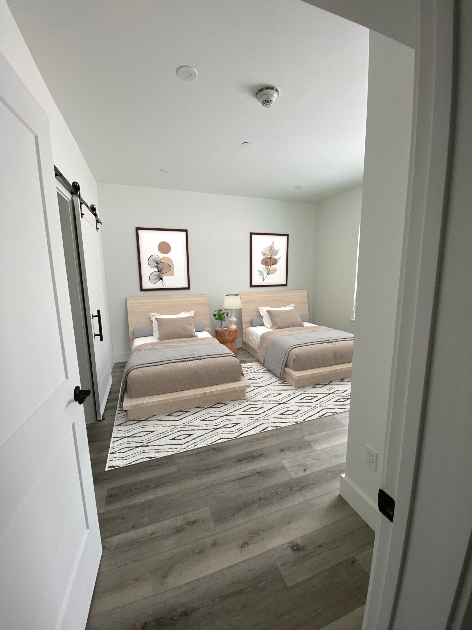 Virtually Staged Bedroom #2 - 1704 W Lincoln St