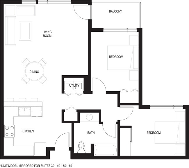 Floorplan - Second and Main