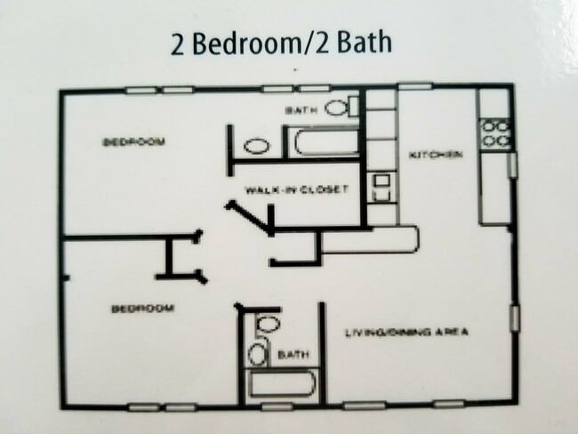 Building Photo - 2 bedroom 2 bath condo $1,200 per month