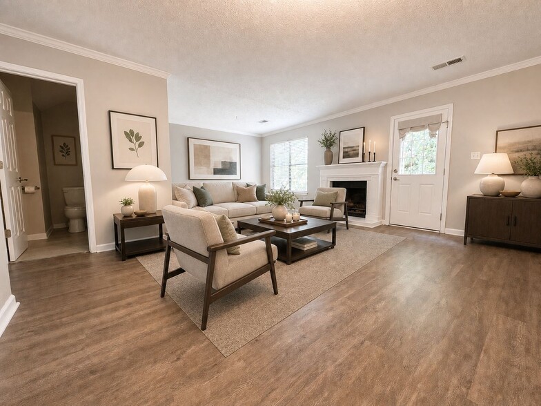 Living Room (view left - virtually staged) - 2110 Newport Lndg