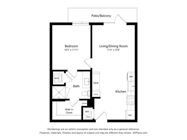 Floorplan - Bishop Momo