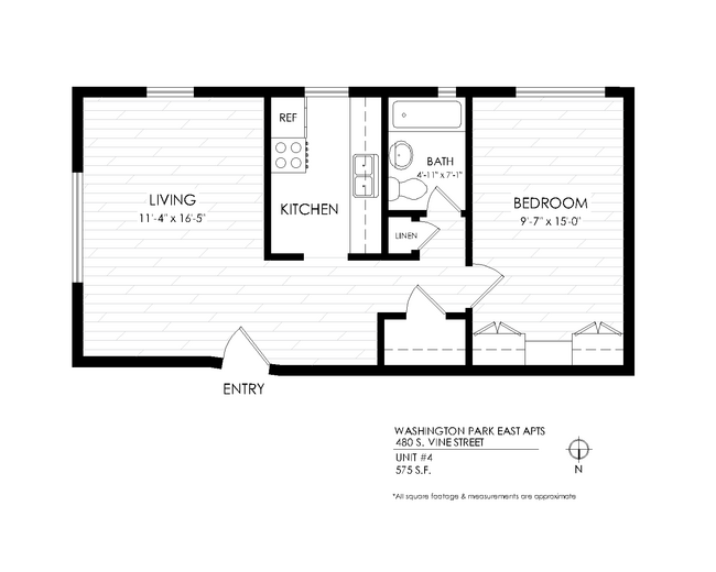 Floorplan - Washington Park East Apartments