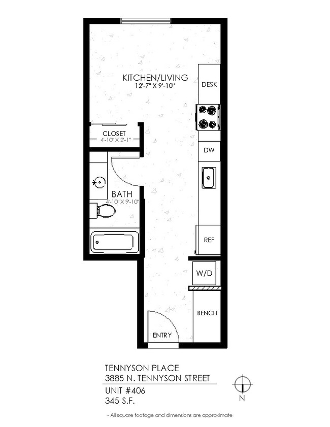 Floorplan - Tennyson Place