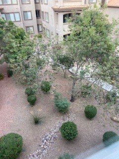 view of grounds from balcony - 14000 N 94th St