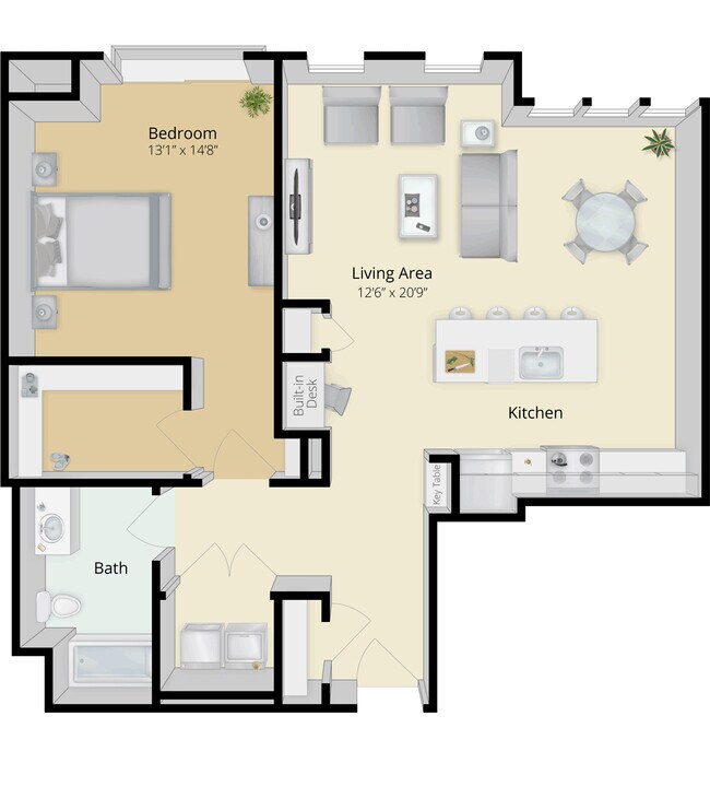 Floorplan - Cirrus Apartments