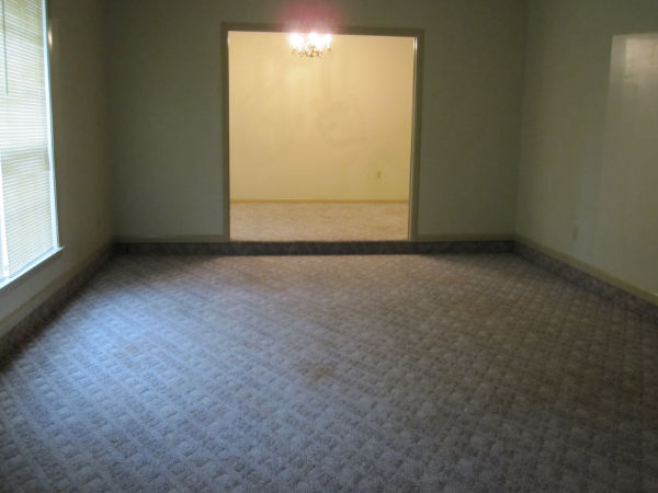 Living room from formal dining room - 607 Cox Ave