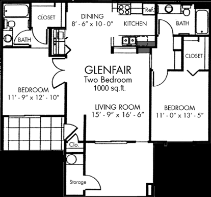 Floorplan - Fountains in the Green