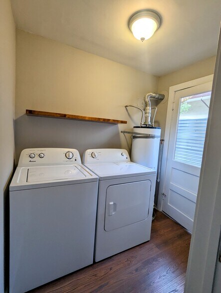 Private, IN-Unit Laundry Room with Washer and Dryer - 2727 T St