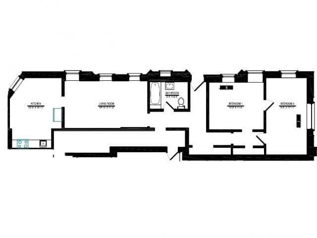 2BR/1BA - 5474-5480 S. Hyde Park Boulevard