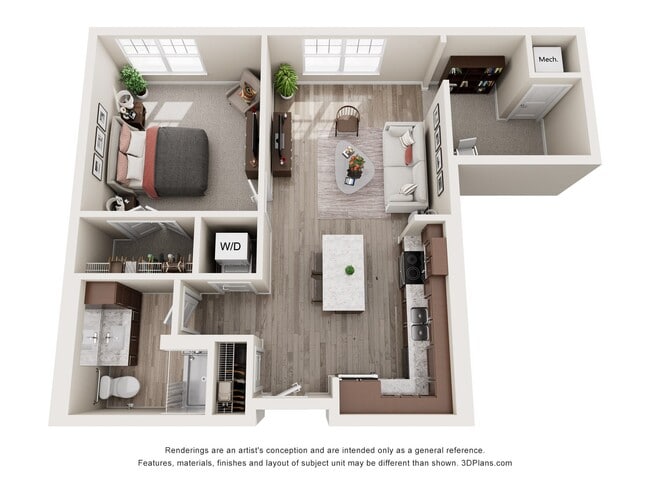 Floorplan - The Winslow 62+ Apartments