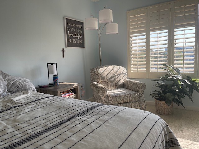 Master bedroom with great views and private access to balcony. - 2220 Front St