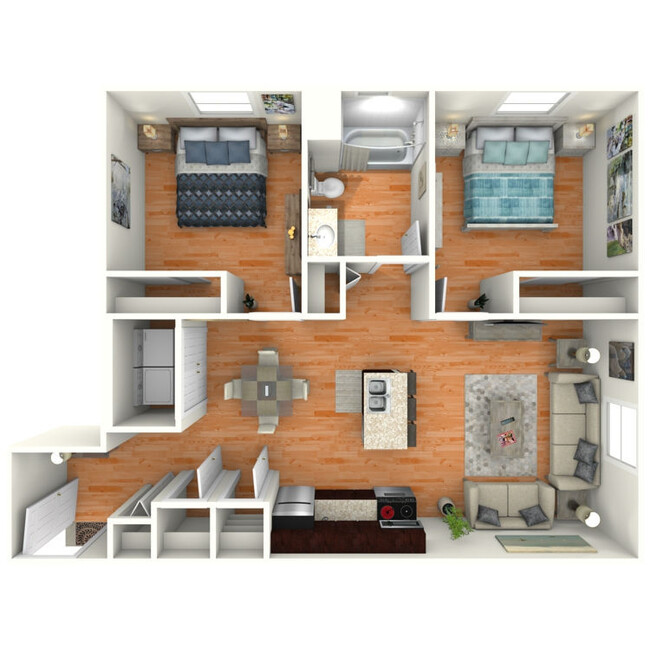 Floorplan - Midtown Weslaco Apartments