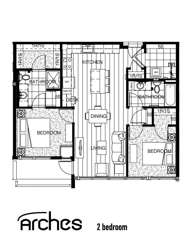 Floorplan - MARIPOSA II (Arches)