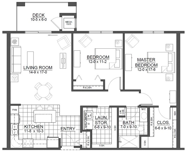 Floorplan - Village Cooperative of Shawnee