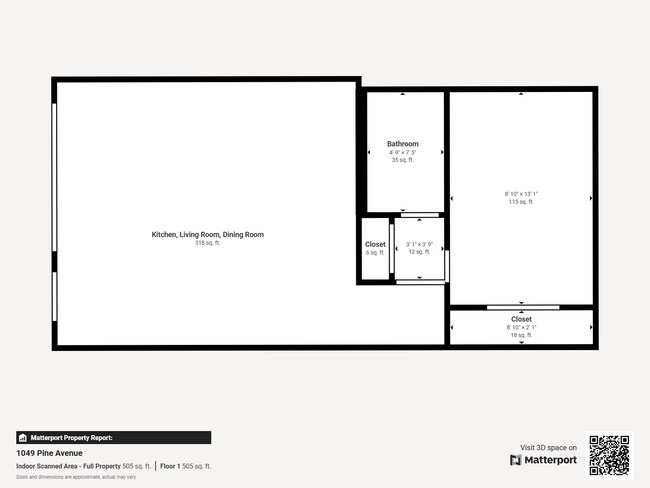 Floorplan - 1049-1053 Pine Ave.