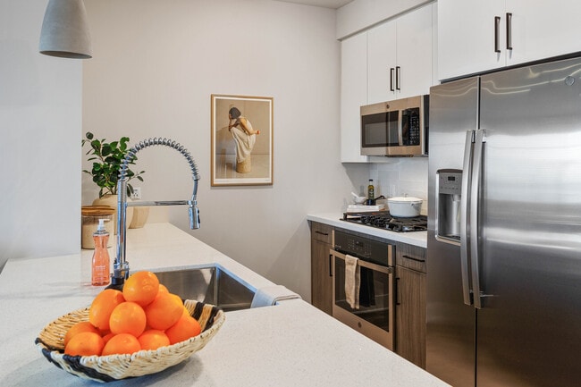 Fully Equipped Kitchen - Quartz Countertop - Seventyone15 McDowell