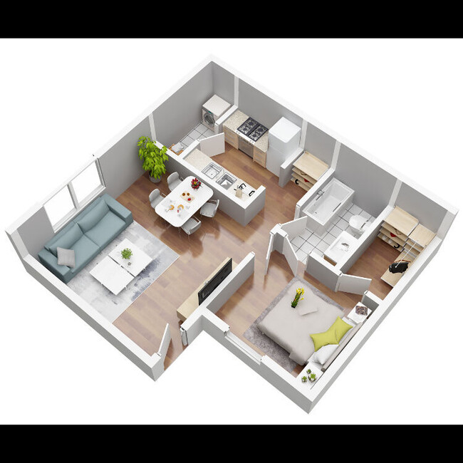 Floorplan - Burkburnett Residences