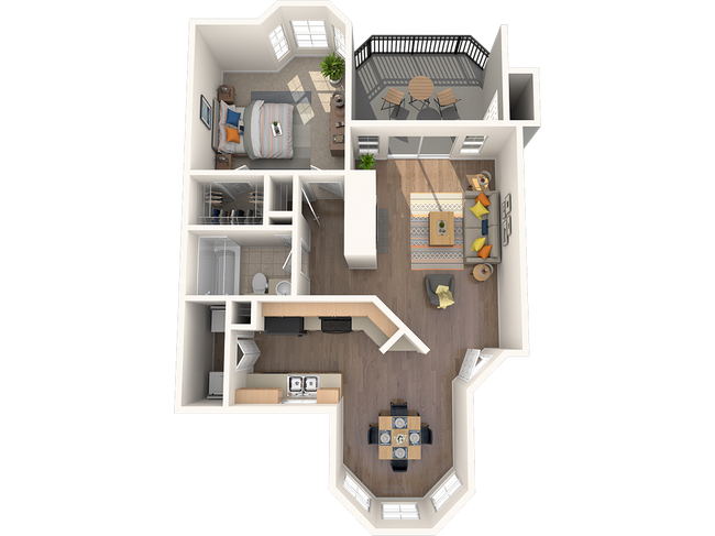 Floorplan - 1303 Main