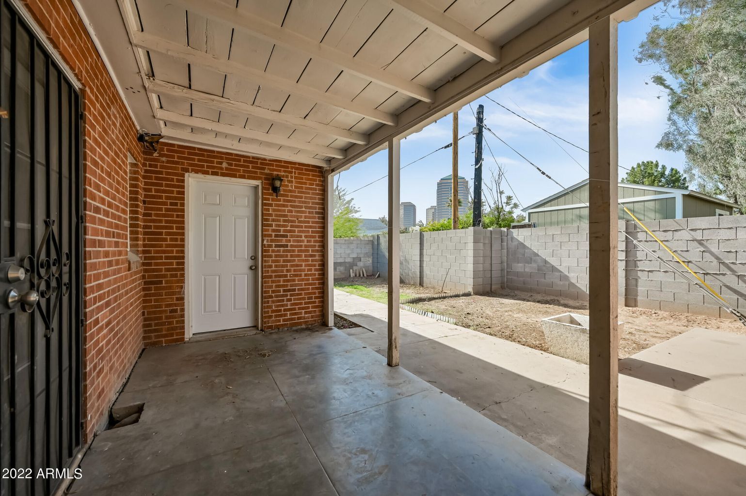 PRIVATE BACKYARD PATIO - 340 E Virginia Cir