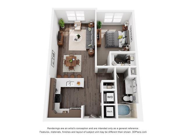 Floorplan - Creekside at Crabtree