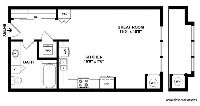 Floorplan - Centric LoHi by Windsor