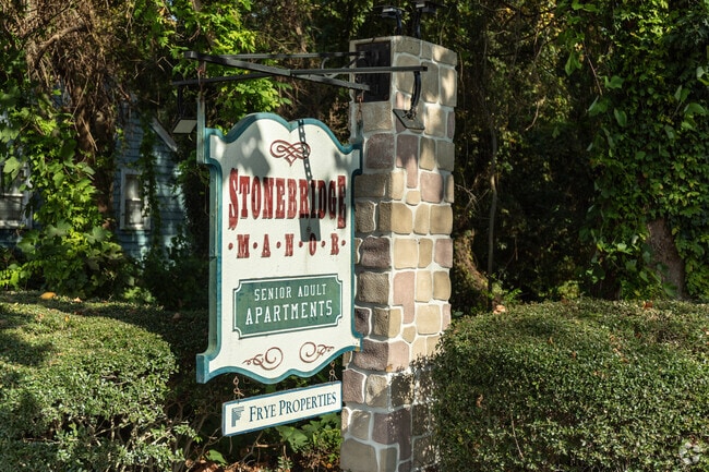 Community Sign - Stonebridge Manor Senior Adult Apartments
