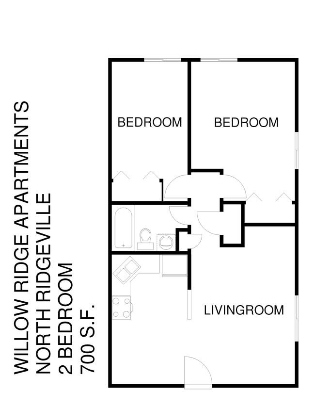 Floorplan - Willow Ridge Apartments
