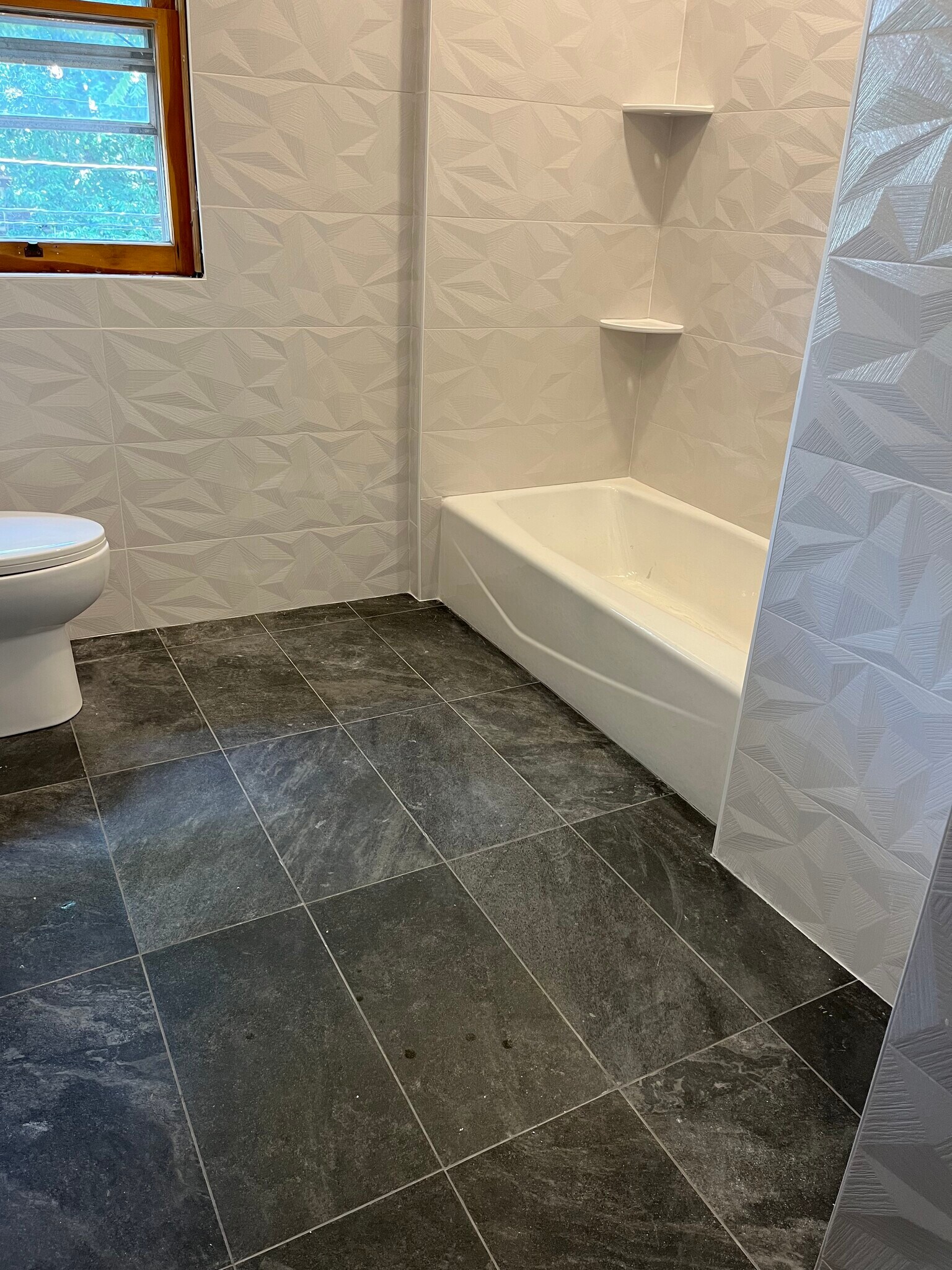 Newly renovated Second floor bathroom - 24 E Northwood Ave