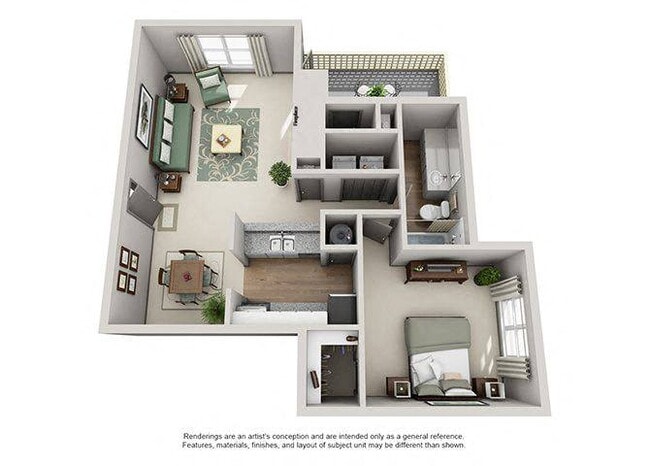 Floorplan - Crosstown at Chapel Hill