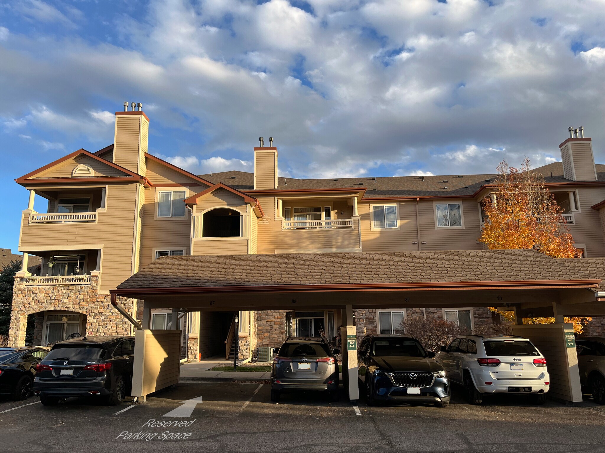 reserved parking - 9518 West San Juan Circle