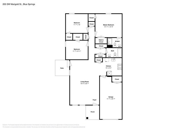 Building Photo - Charming 3Beds, 2Bath Home in Blue Springs with Garage Parking