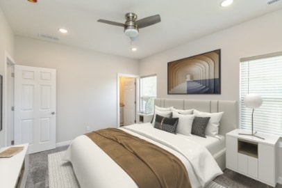 Primary Bedroom (Staged) - 225 N Hamilton Ave