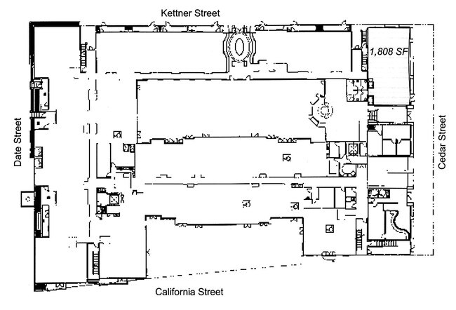 Ground Floor, 1,808 SF - Camden Tuscany
