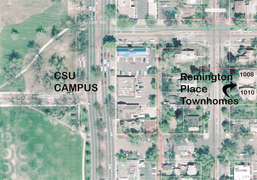 You can't get much closer to CSU - 1008 Remington St