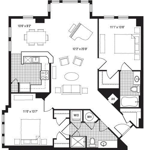 Floorplan - The Clarendon