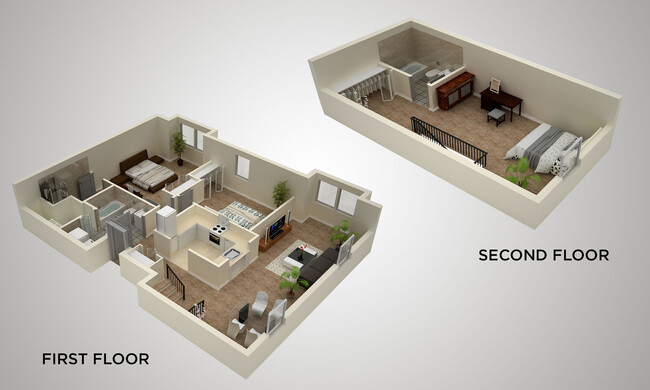 Floorplan - Iron Ridge and Stonegate Apartments