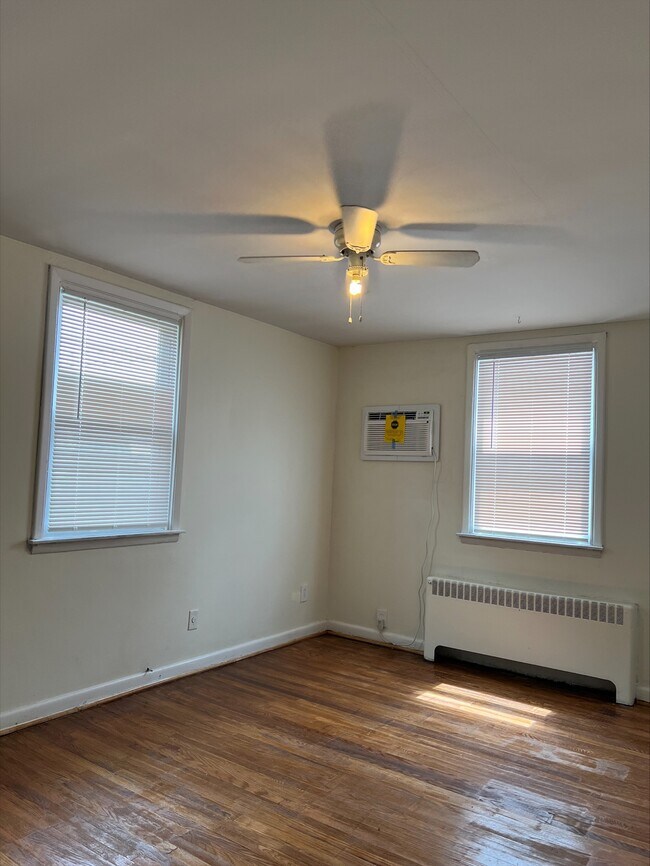 Left Bedroom w/ New AC - 158 W Cheltenham Ave