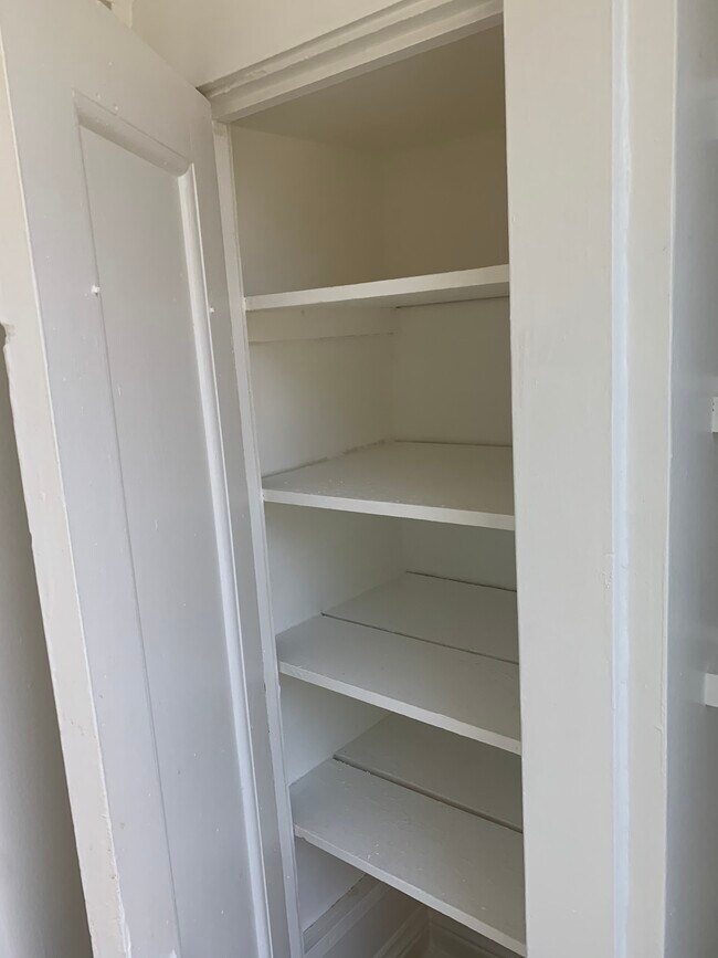 Linen Closet in Bathroom - 1006 E 3rd St