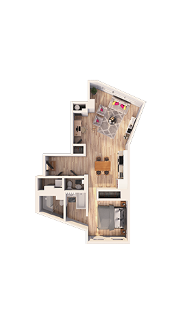 Floorplan - Roosevelt Lofts
