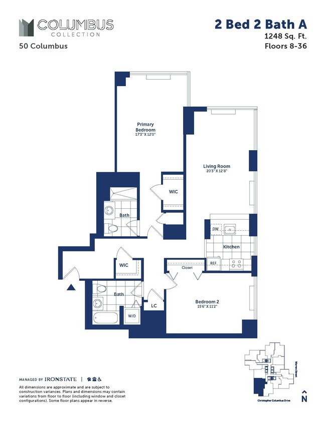 Floorplan - 50 Columbus