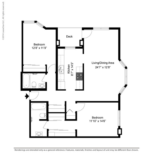 Floorplan - Vernon Oaks Apartments